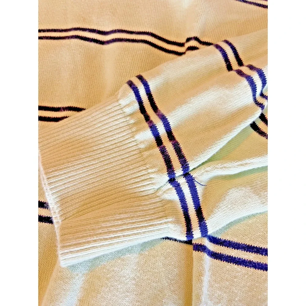 New with Tag  Tommy Hilfiger‎ Men's Long Sleeve Stripes SweaterGreen XL